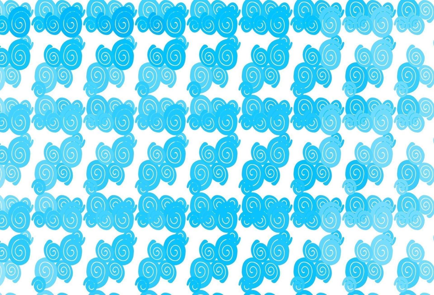 Light BLUE vector pattern with bubble shapes.