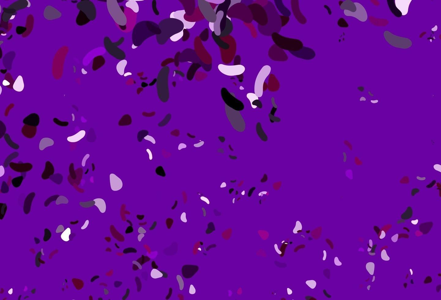 Light Purple vector texture with random forms.