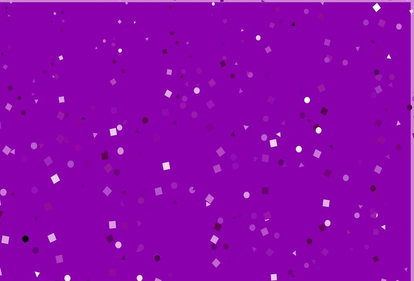 Light Purple vector texture in poly style with circles, cubes.