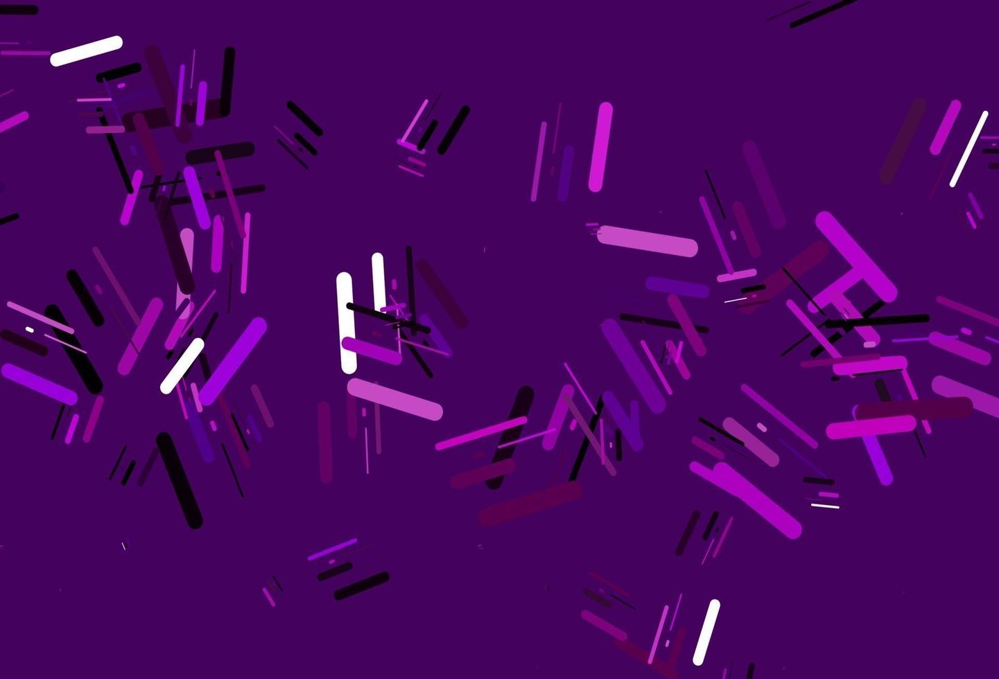 Light Purple vector template with repeated sticks.