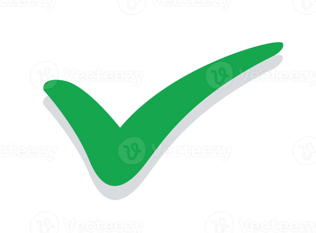 signo de icono de marca de verificación png