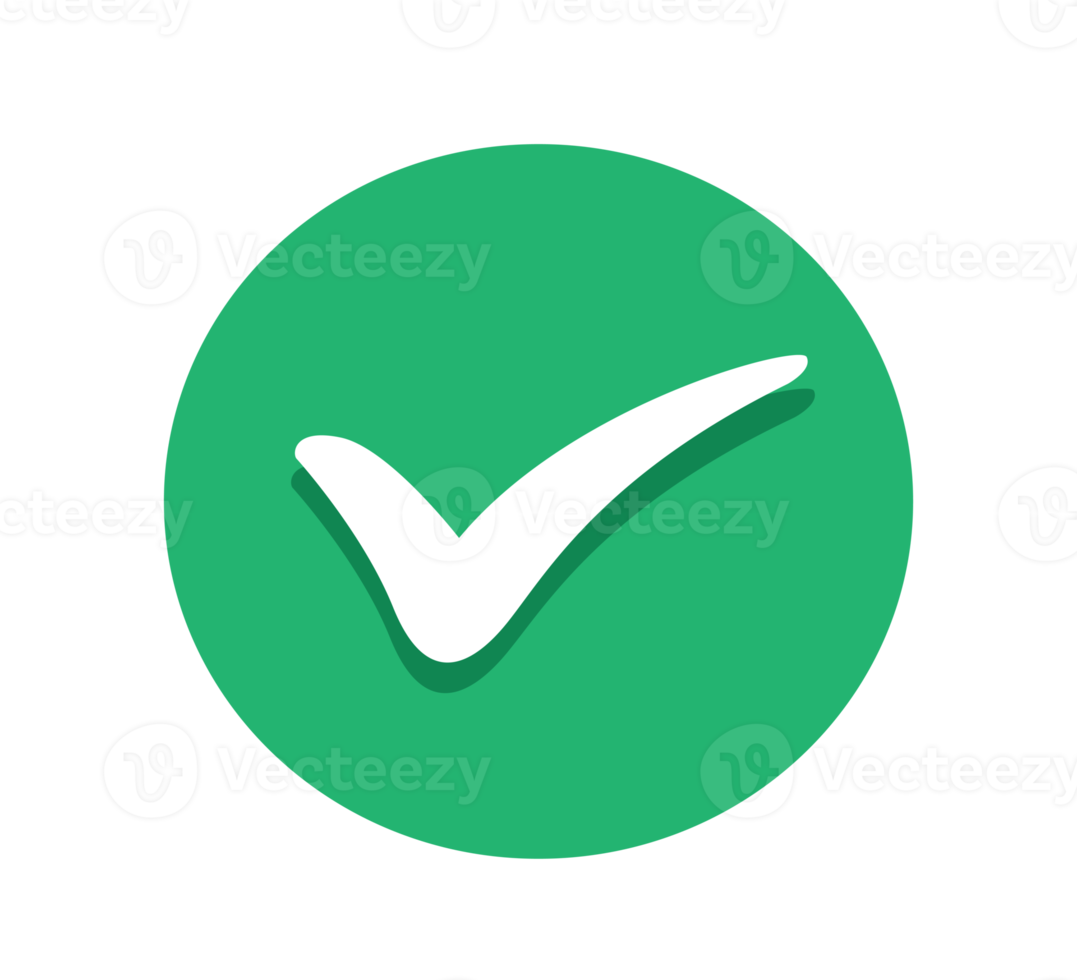Check mark icon sign png