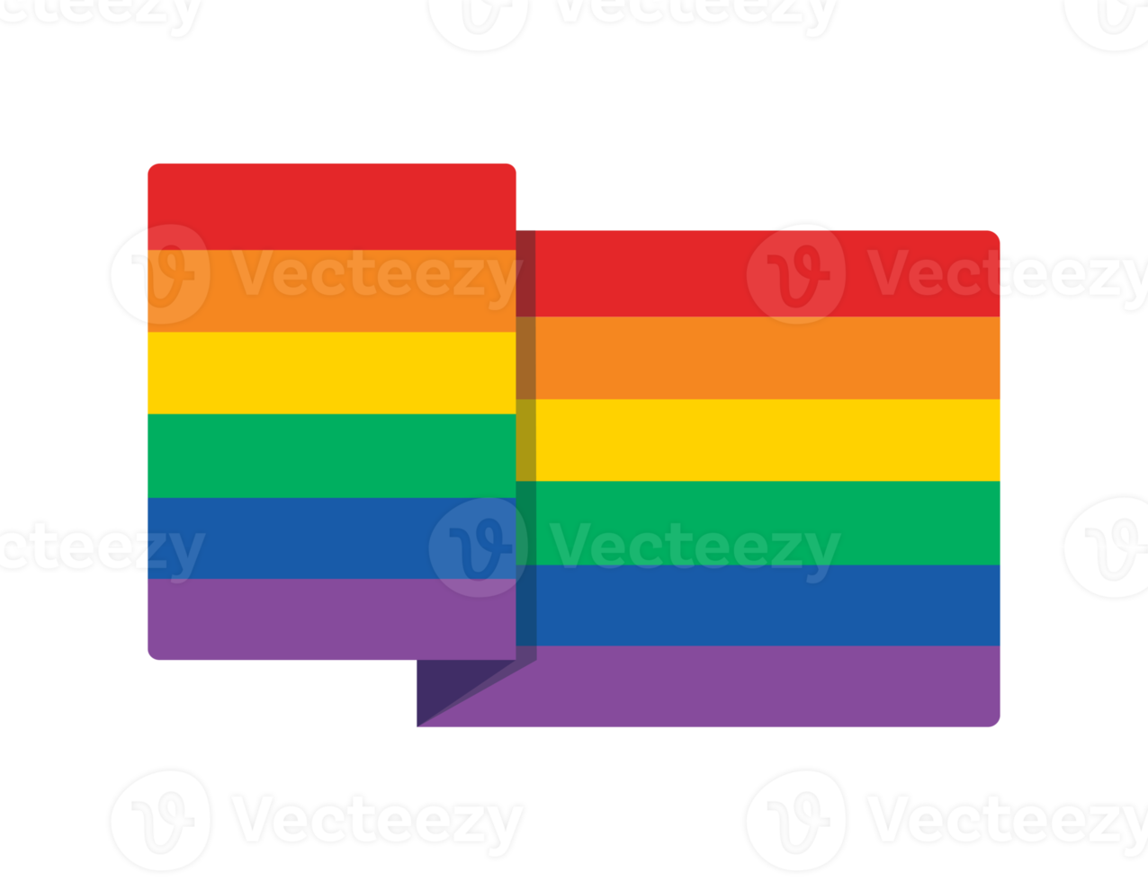 orgulho lgbt da bandeira do arco-íris png