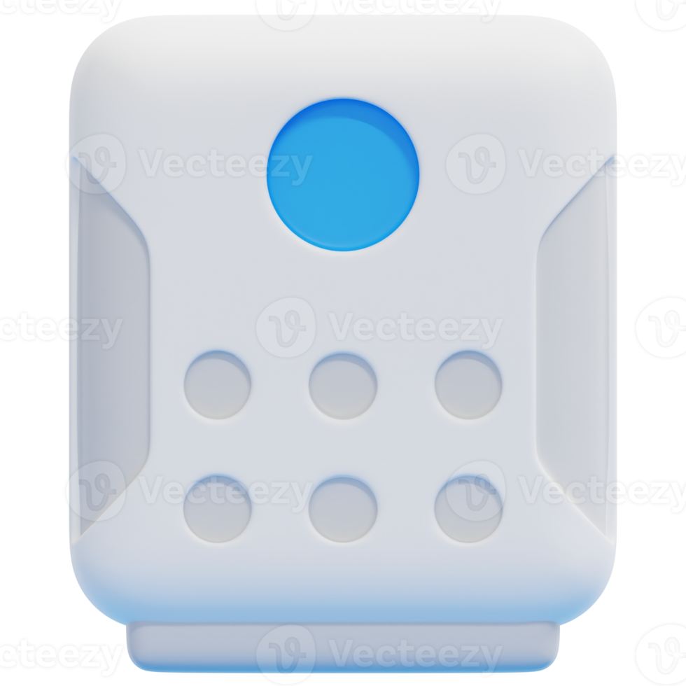 air 3d render icon illustration png