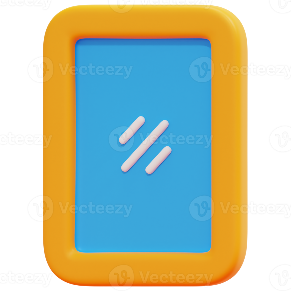 espelhar ilustração de ícone de renderização 3d png