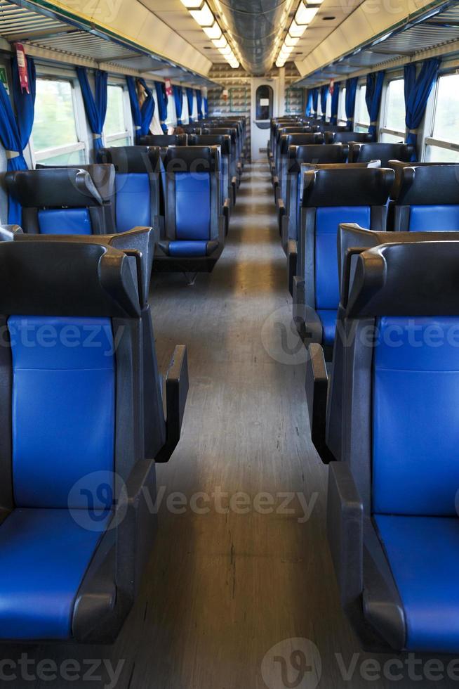 seats and train intetior photo