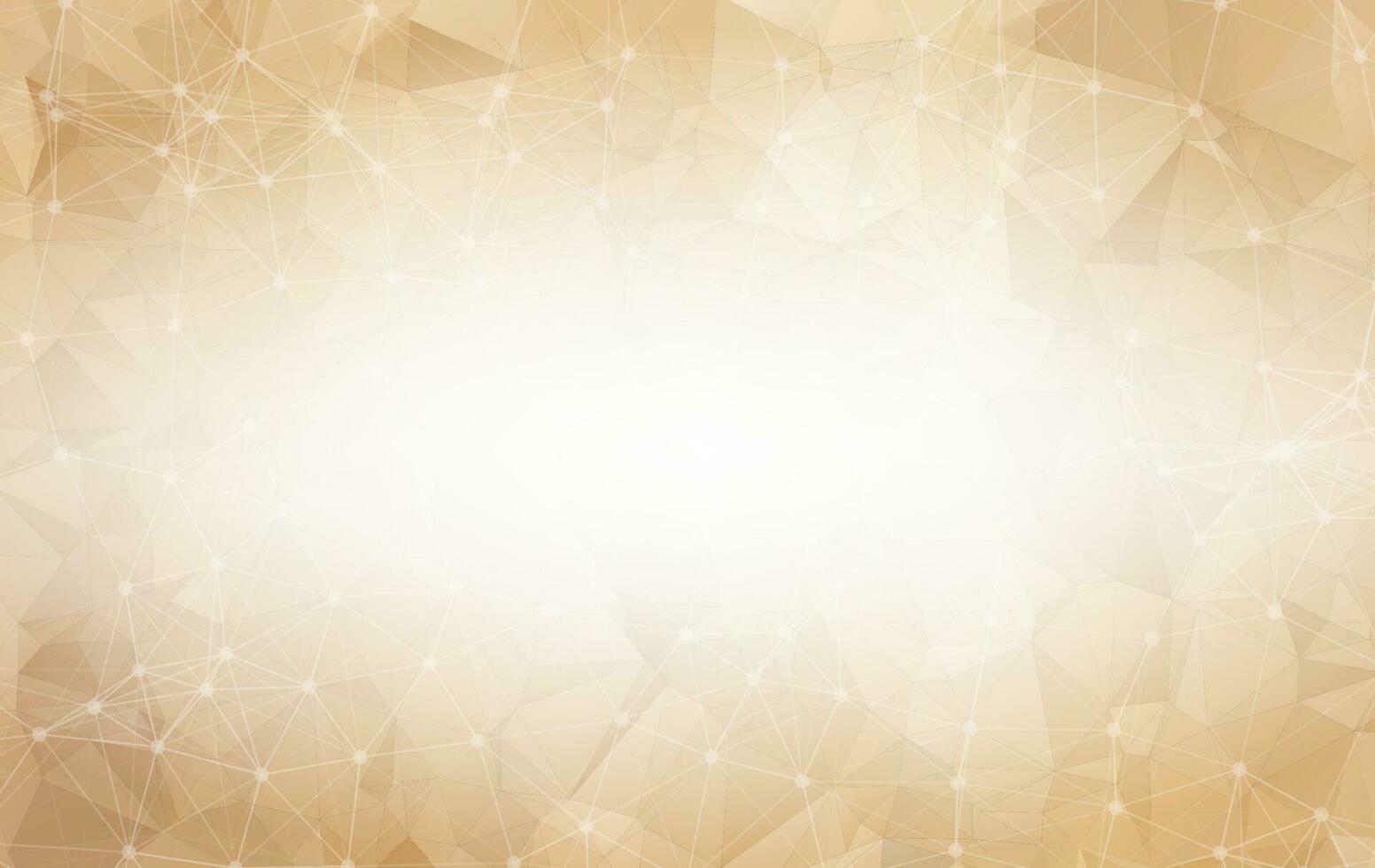 Geometric Brown Polygonal background molecule and communication