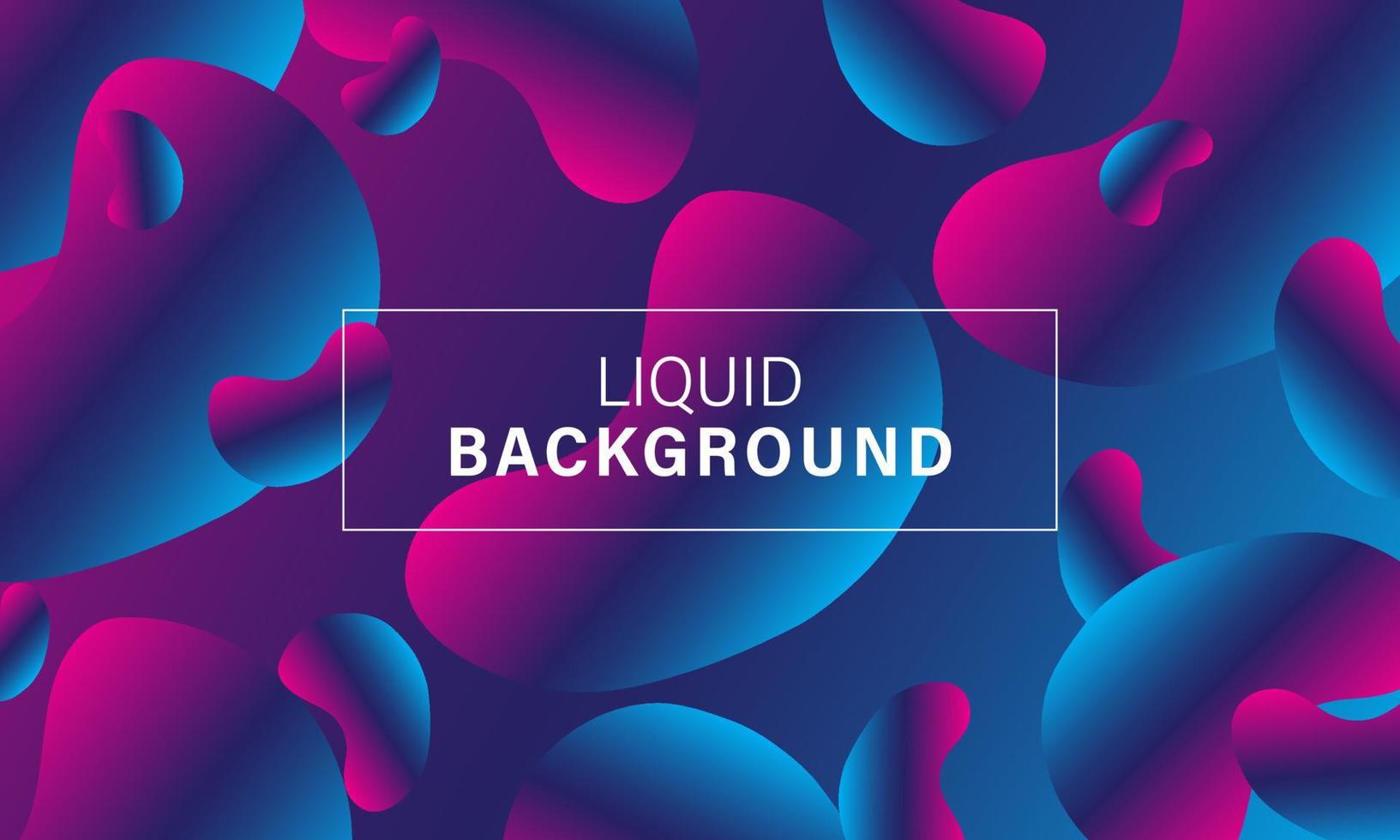 3d liquid background vector