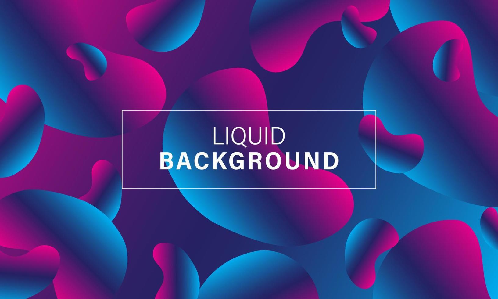 3d liquid background vector