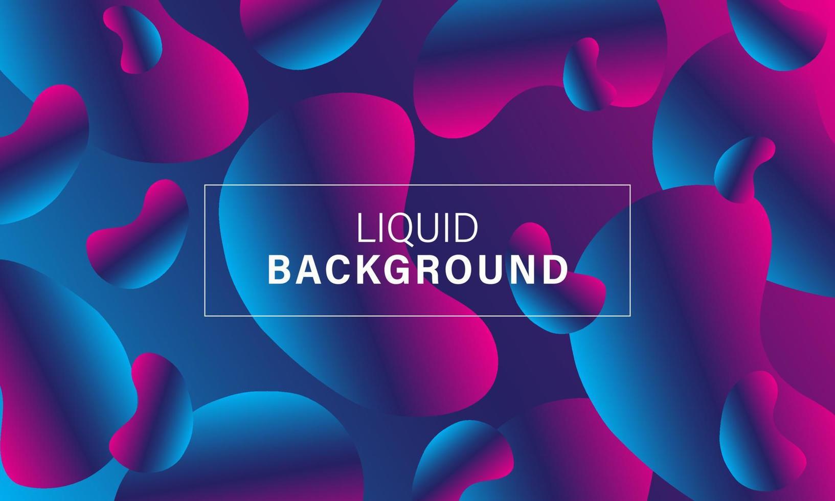 3d liquid background vector