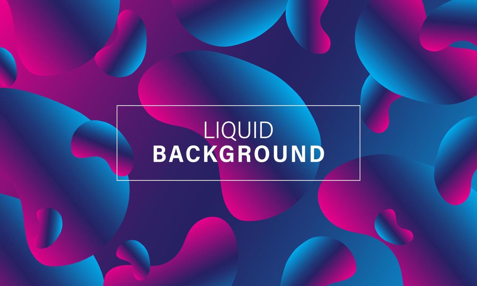 3d liquid background vector