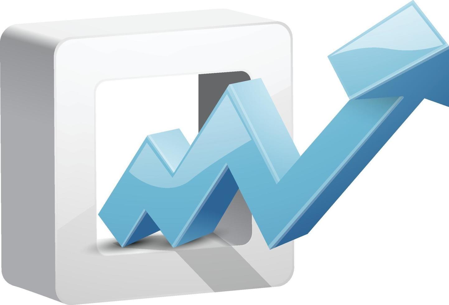 grow business icon vector