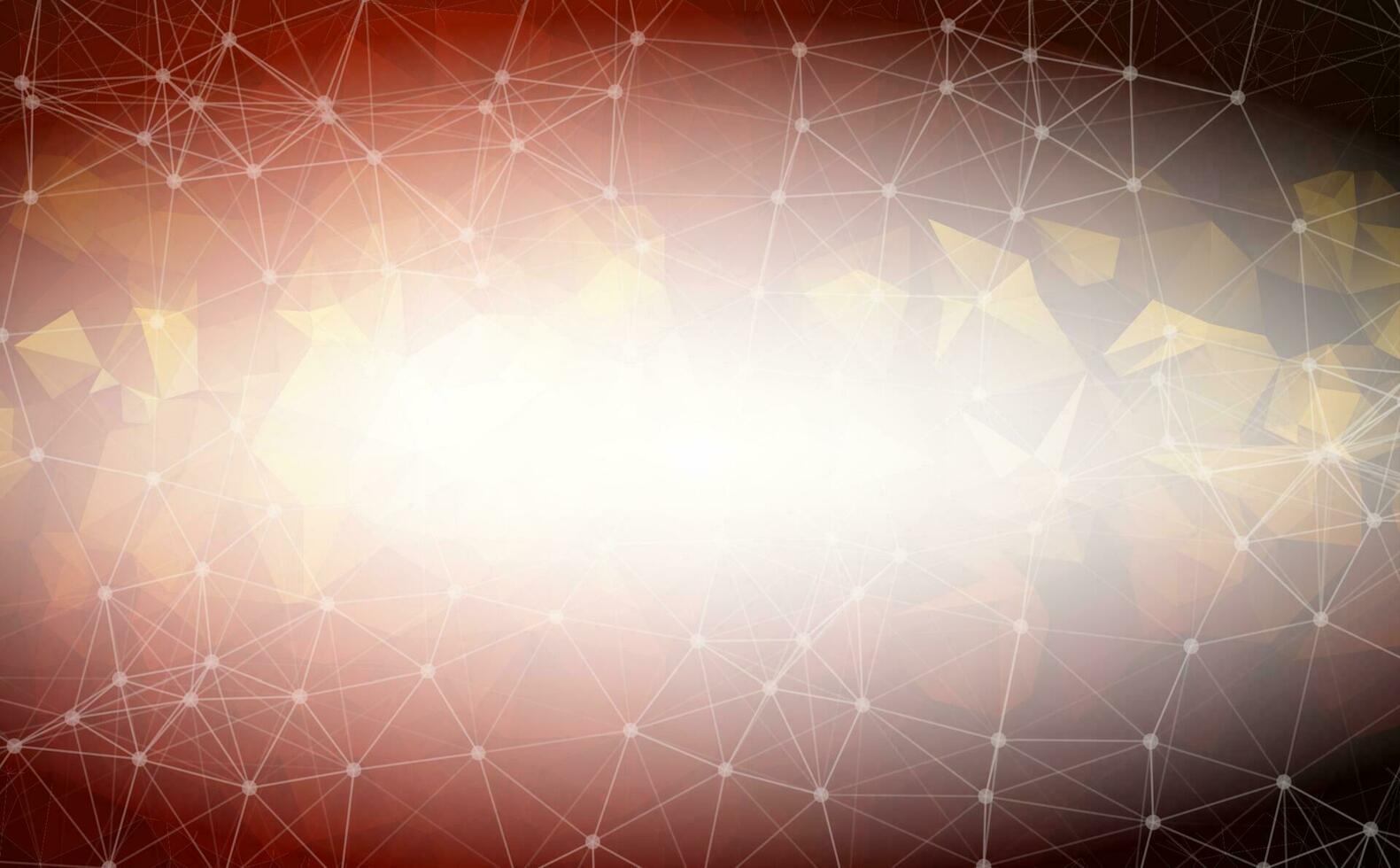 Red low poly background. Polygonal design pattern. Bright mosaic modern geometric design, Creative Design Templates. Connected lines with dots. vector