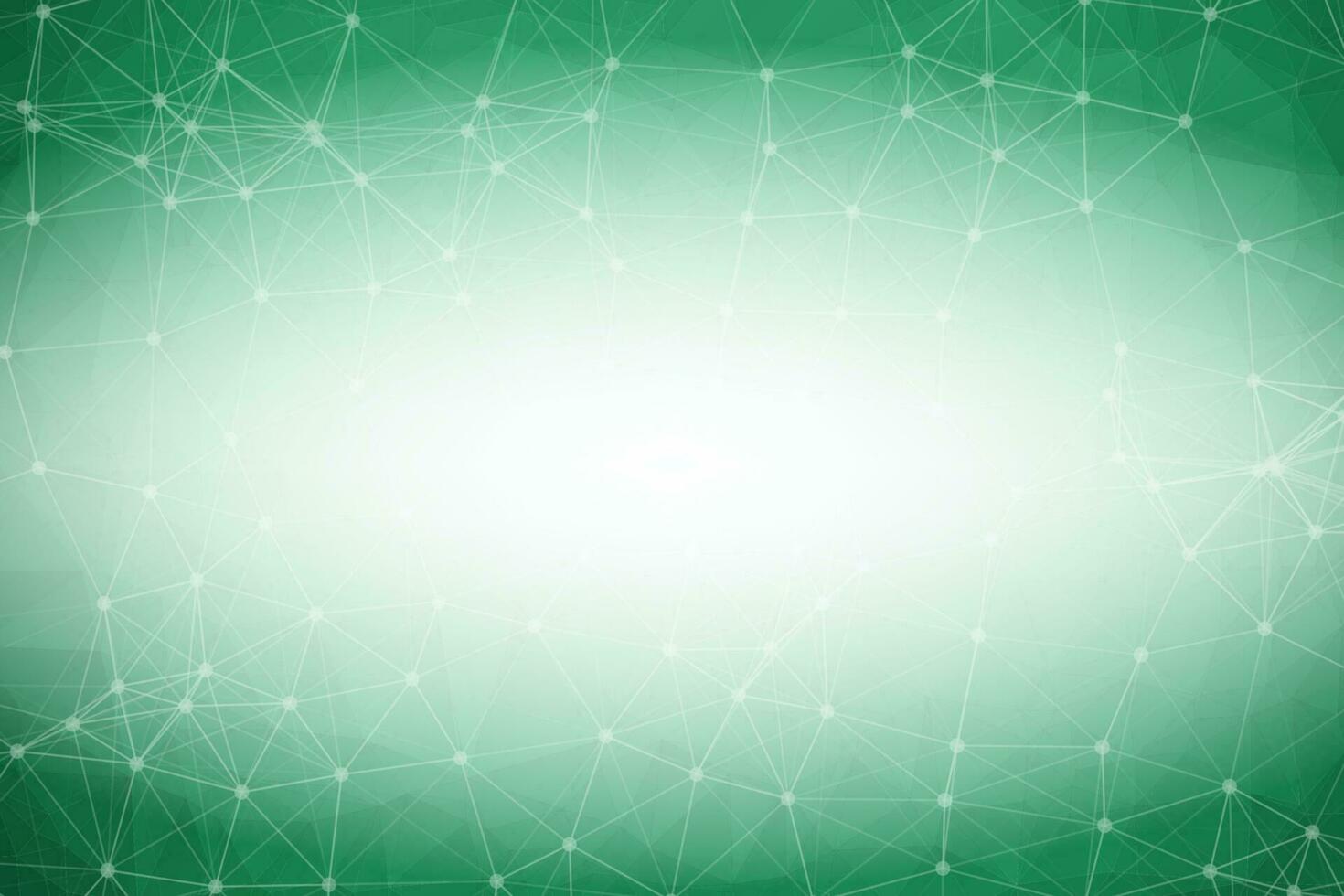 Green low poly background. Polygonal design pattern. Bright mosaic modern geometric design, Creative Design Templates. Connected lines with dots. vector