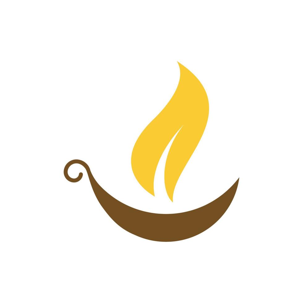 Candle Vector icon design illustration