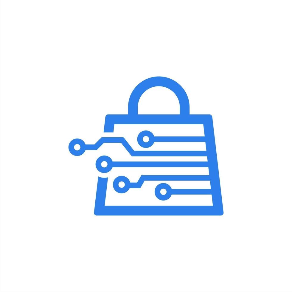 Shopping icon , Online shopping bag vector for many marketplace. Online shop element
