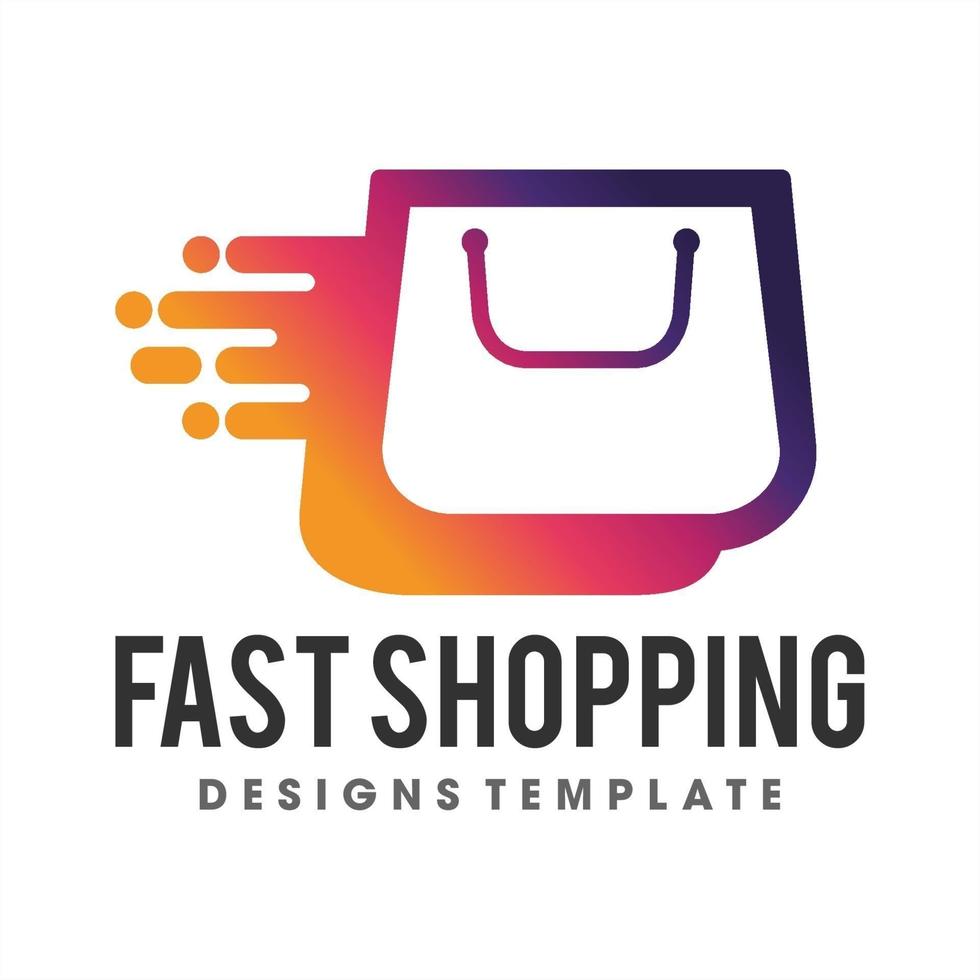 Shopping bag vector icon, Vector bag for shopping online icon