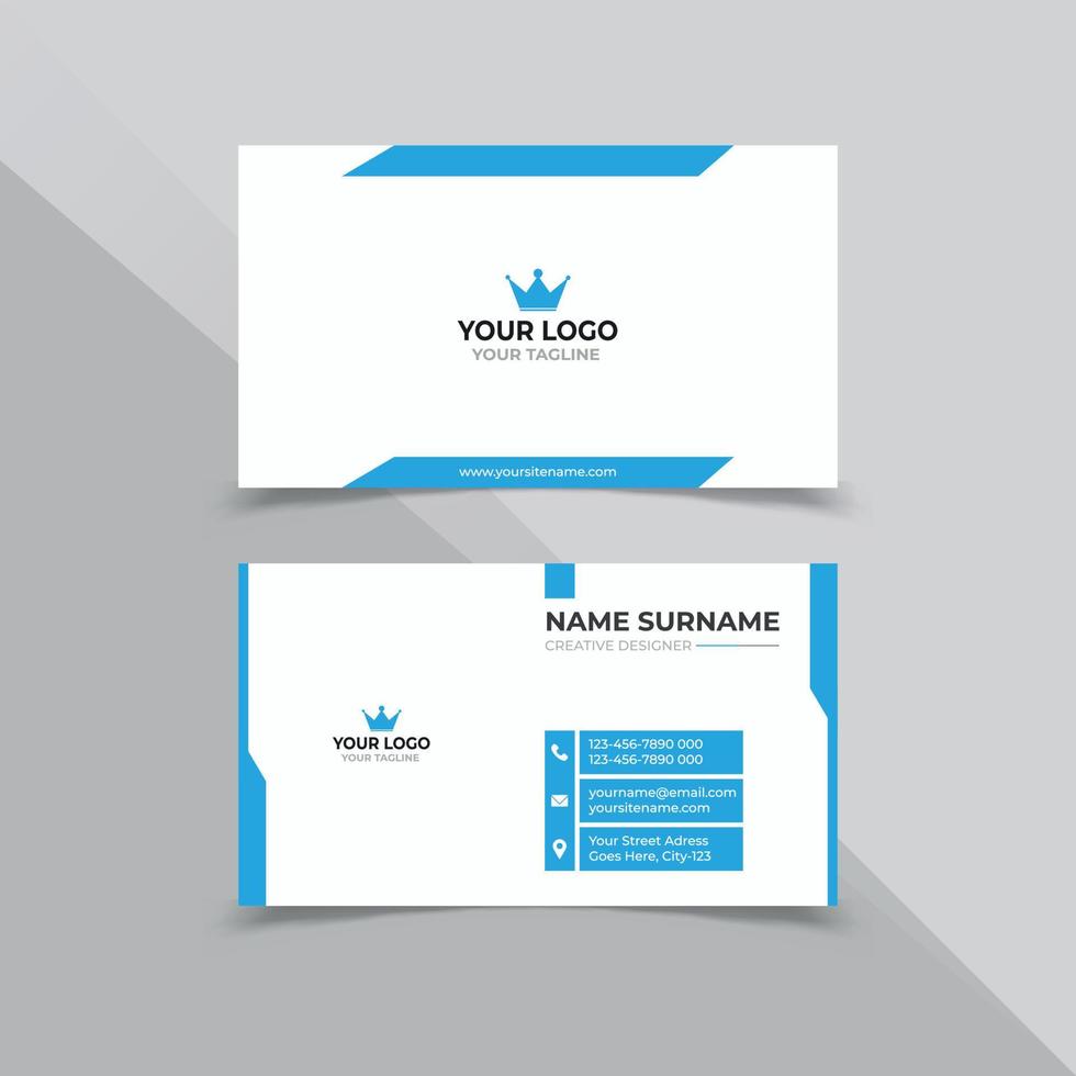 Corporate Business Card design template vector