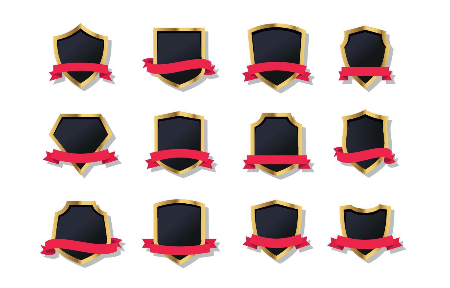 Basic Shield Icon Template Concept vector