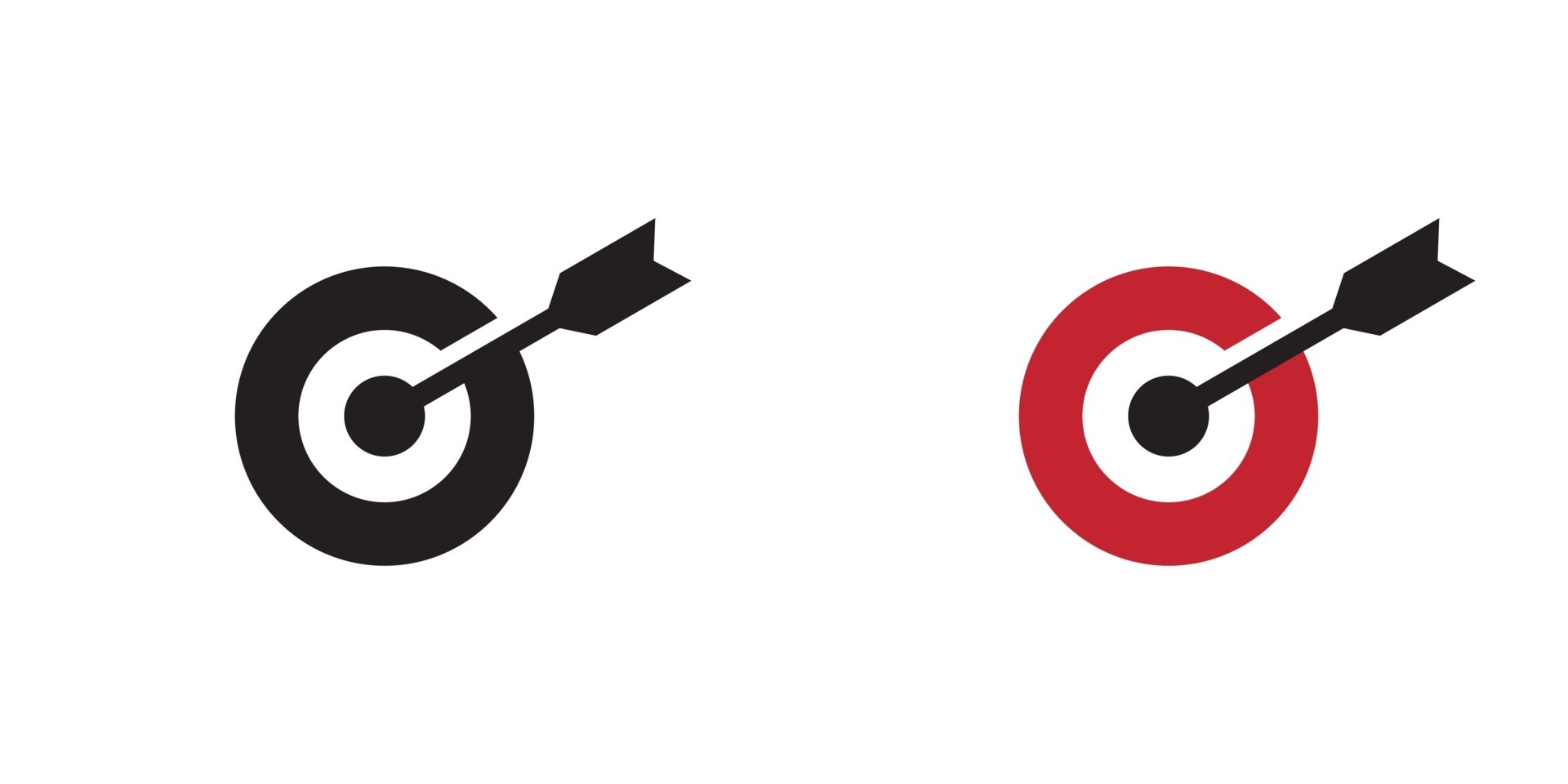 Simple arrow target icon vector ready to use 12245975 Vector Art at