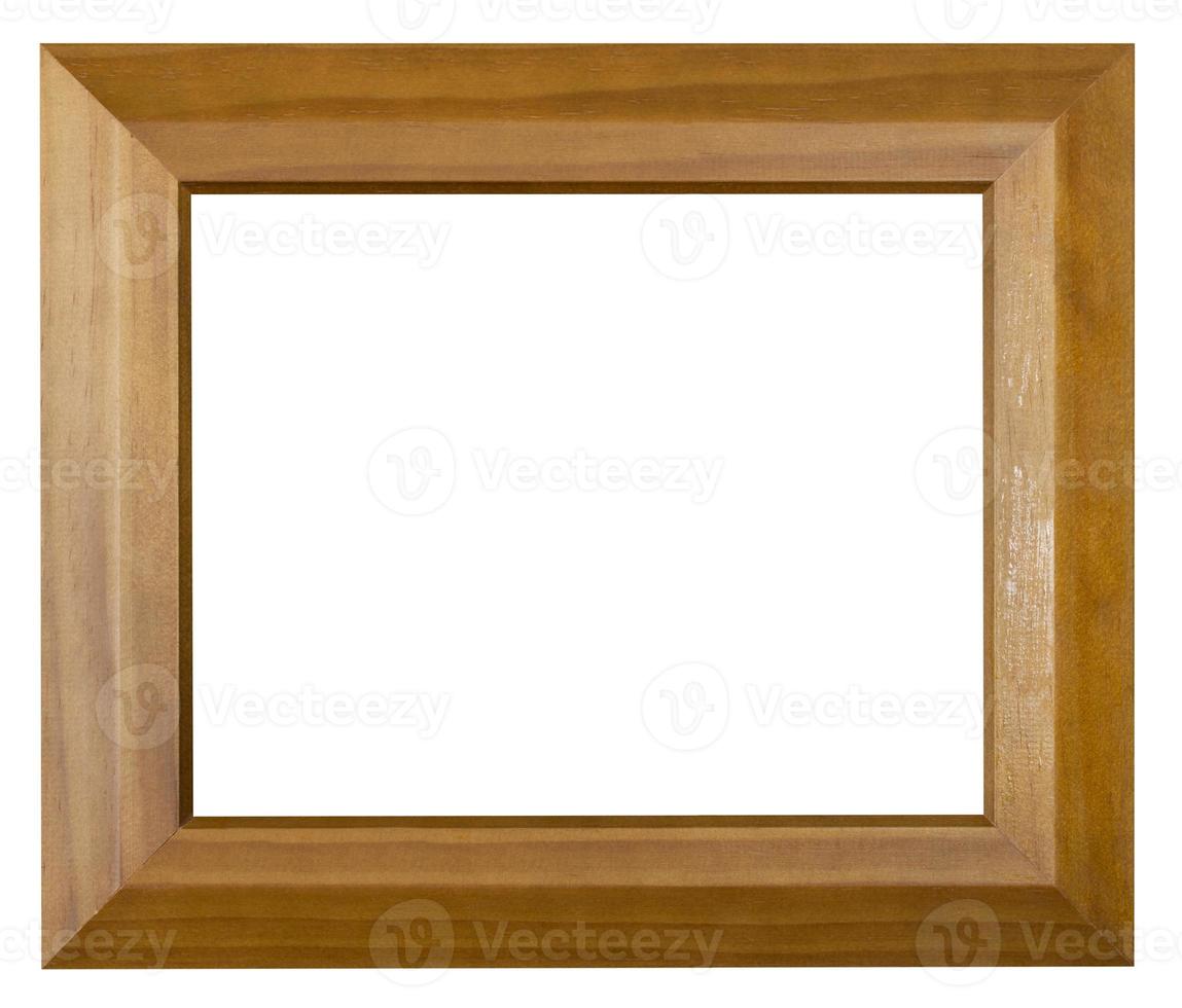 modern brown wide wooden picture frame photo