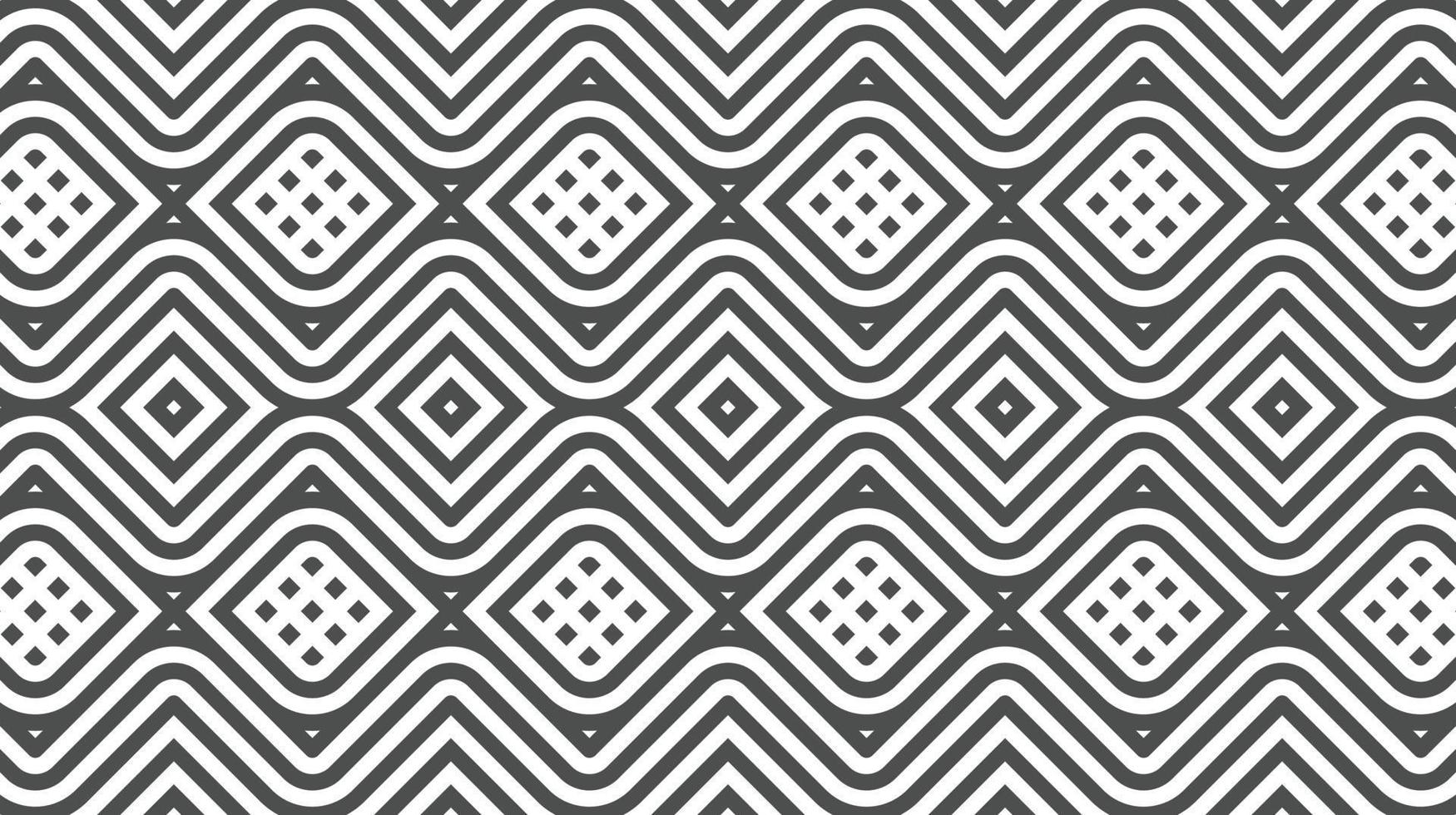 Abstract seamless geometric shape lines pattern vector