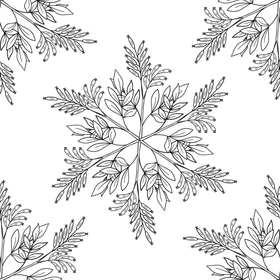 bitter wood, seamless b-w vector