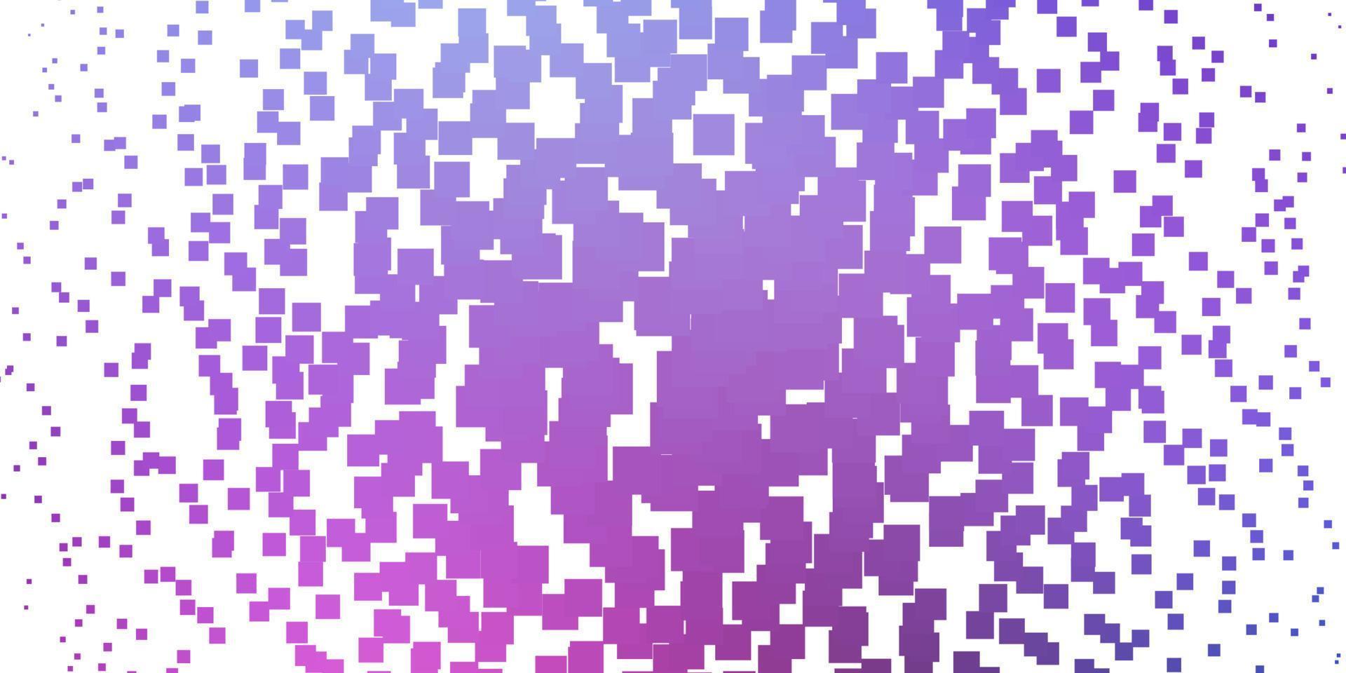 Light Pink, Blue vector texture in rectangular style.