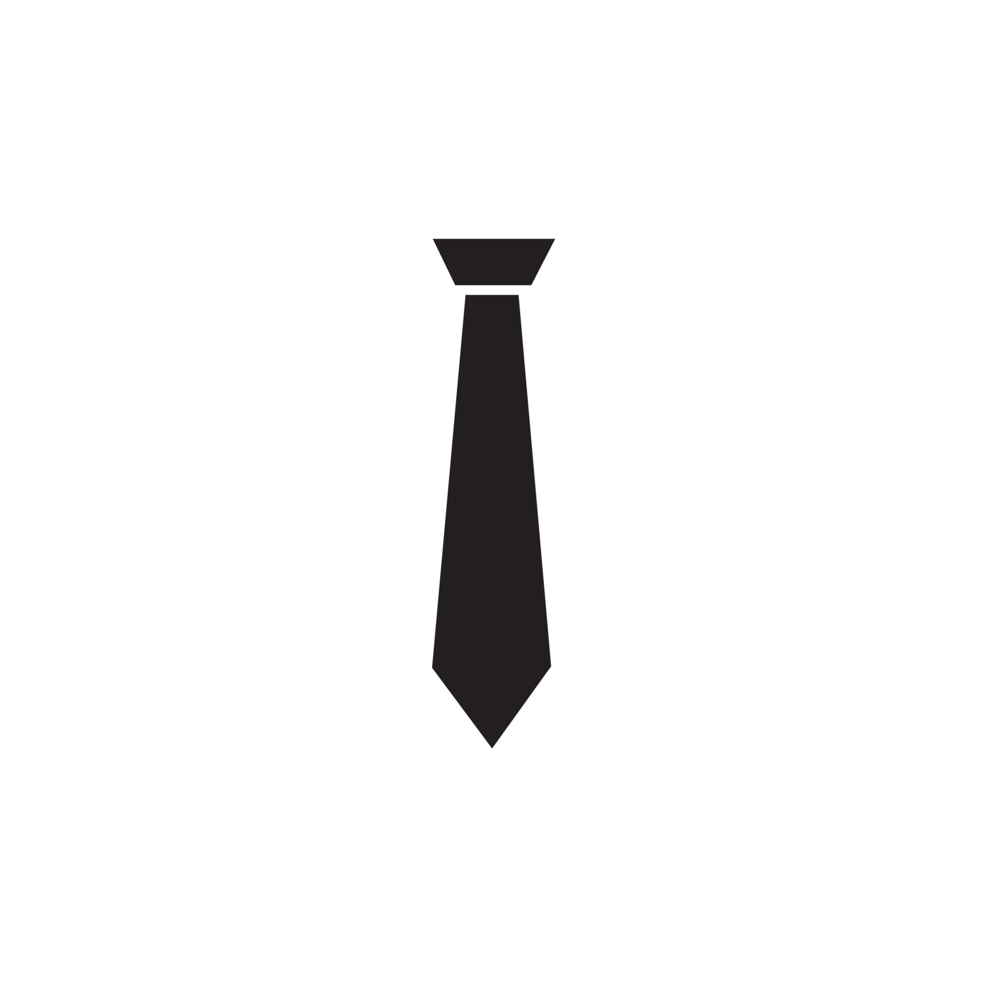 necktie with logo