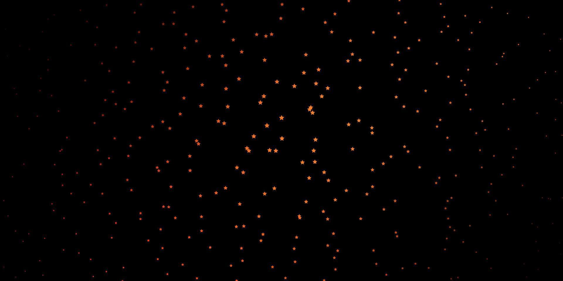 textura vector rojo oscuro con hermosas estrellas.