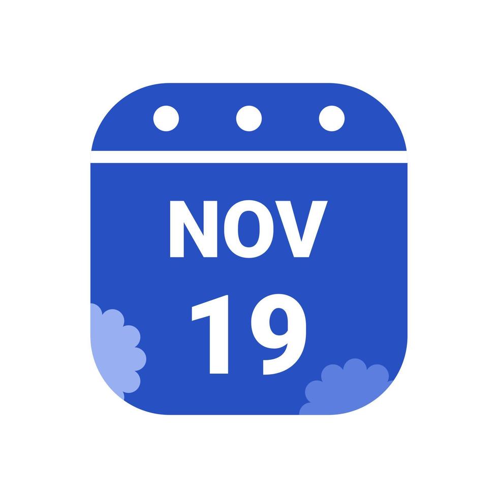Minimal calendar design with floral motif. free vectors for design element