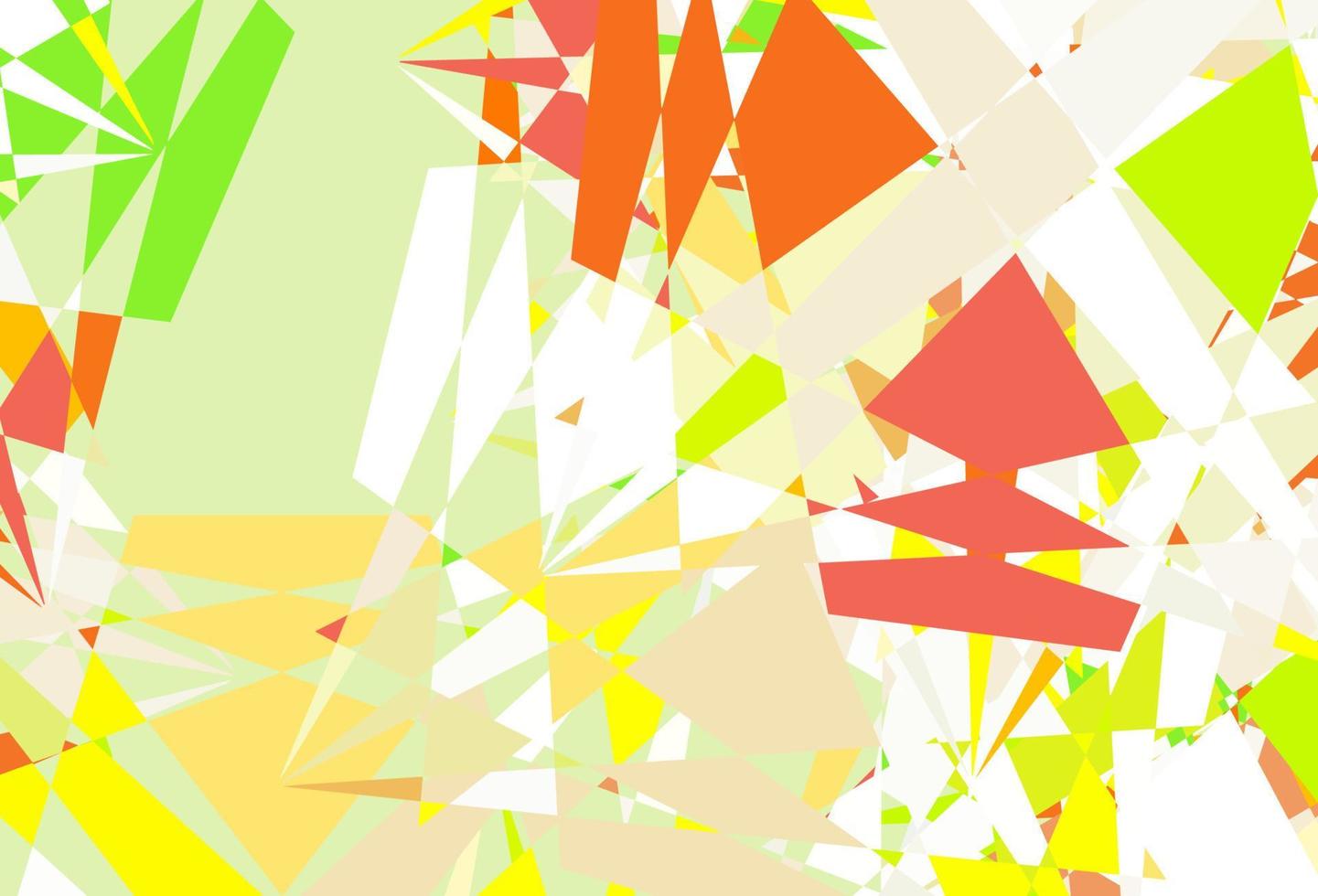 Light Green, Red vector background with polygonal forms.