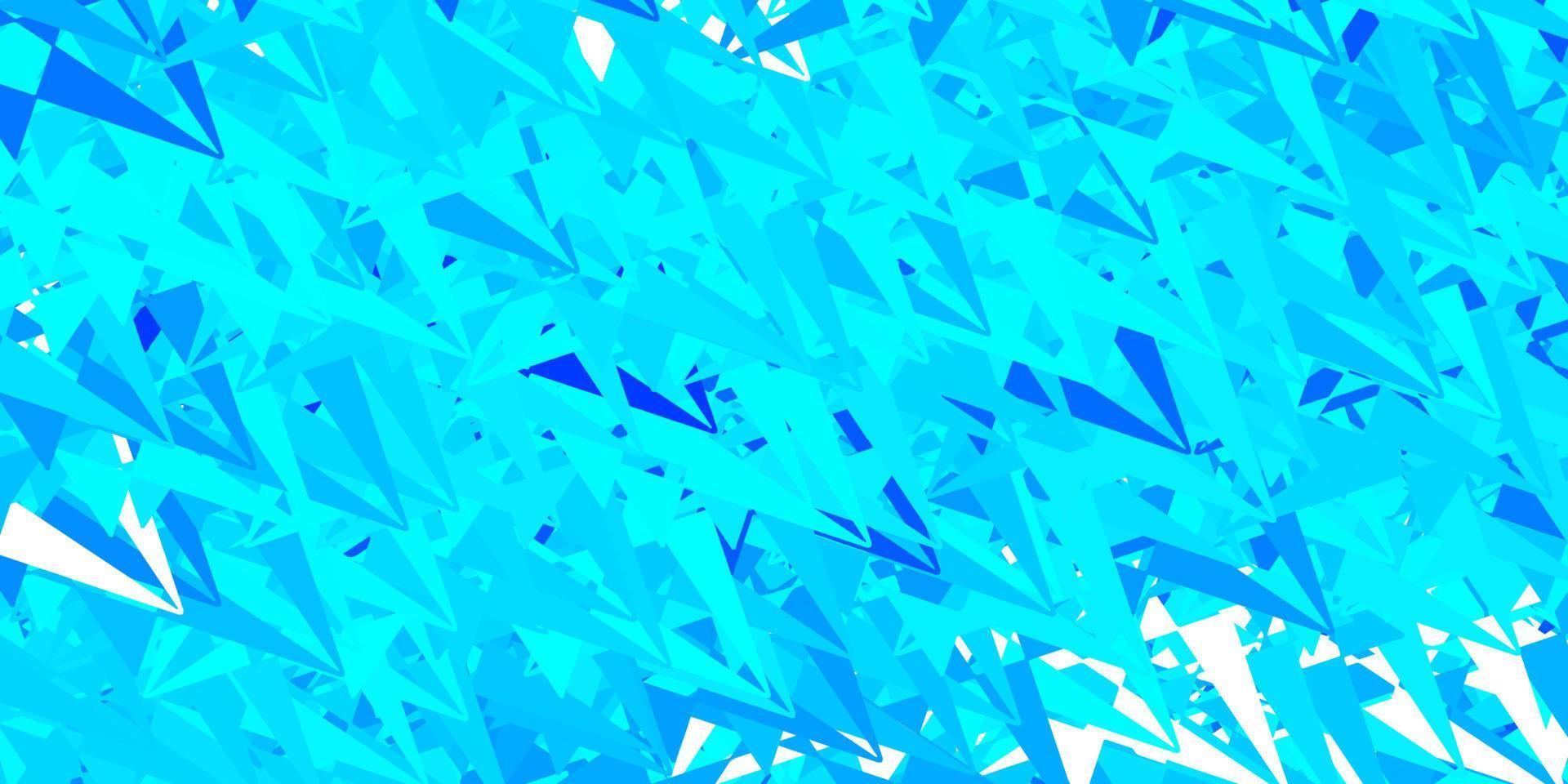 Fondo de vector azul oscuro con formas poligonales.