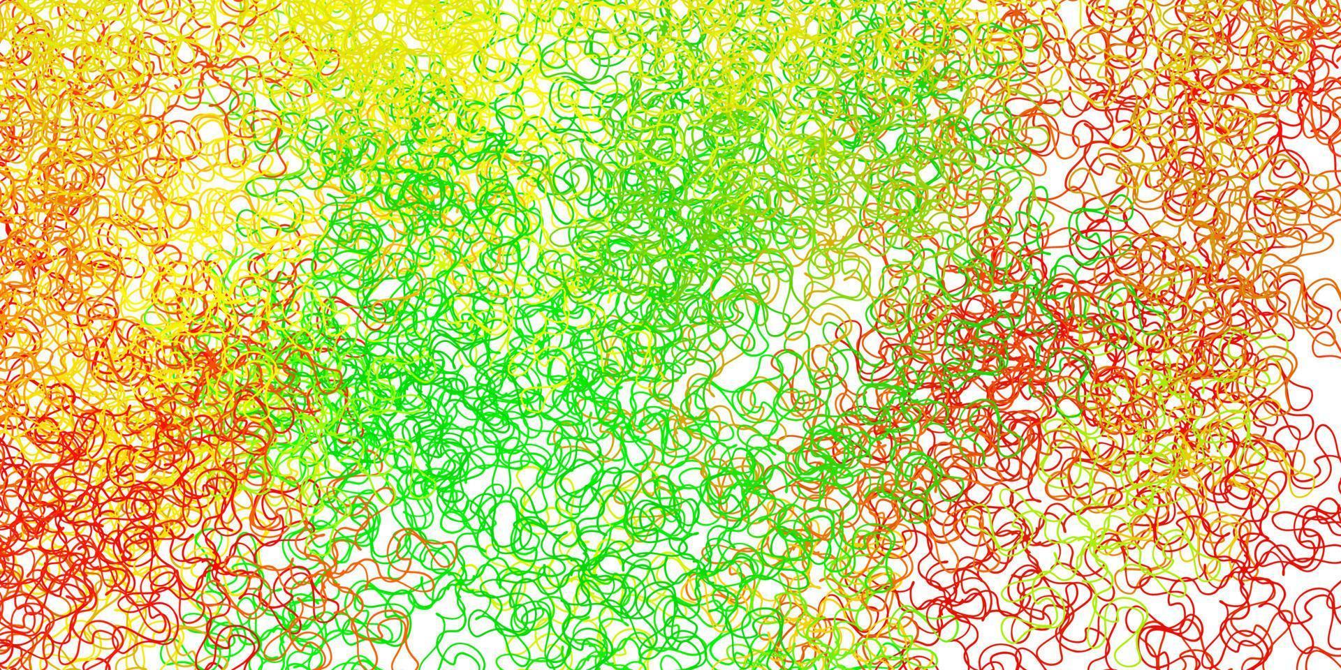Light green, red vector background with bows.