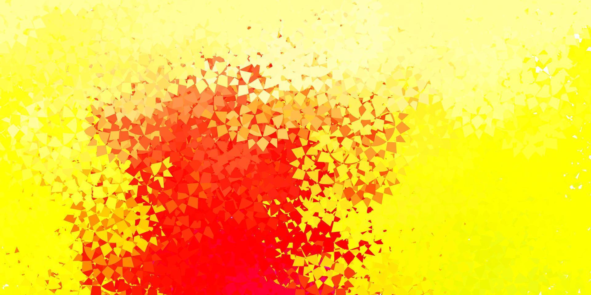 Dark multicolor vector template with triangle shapes.