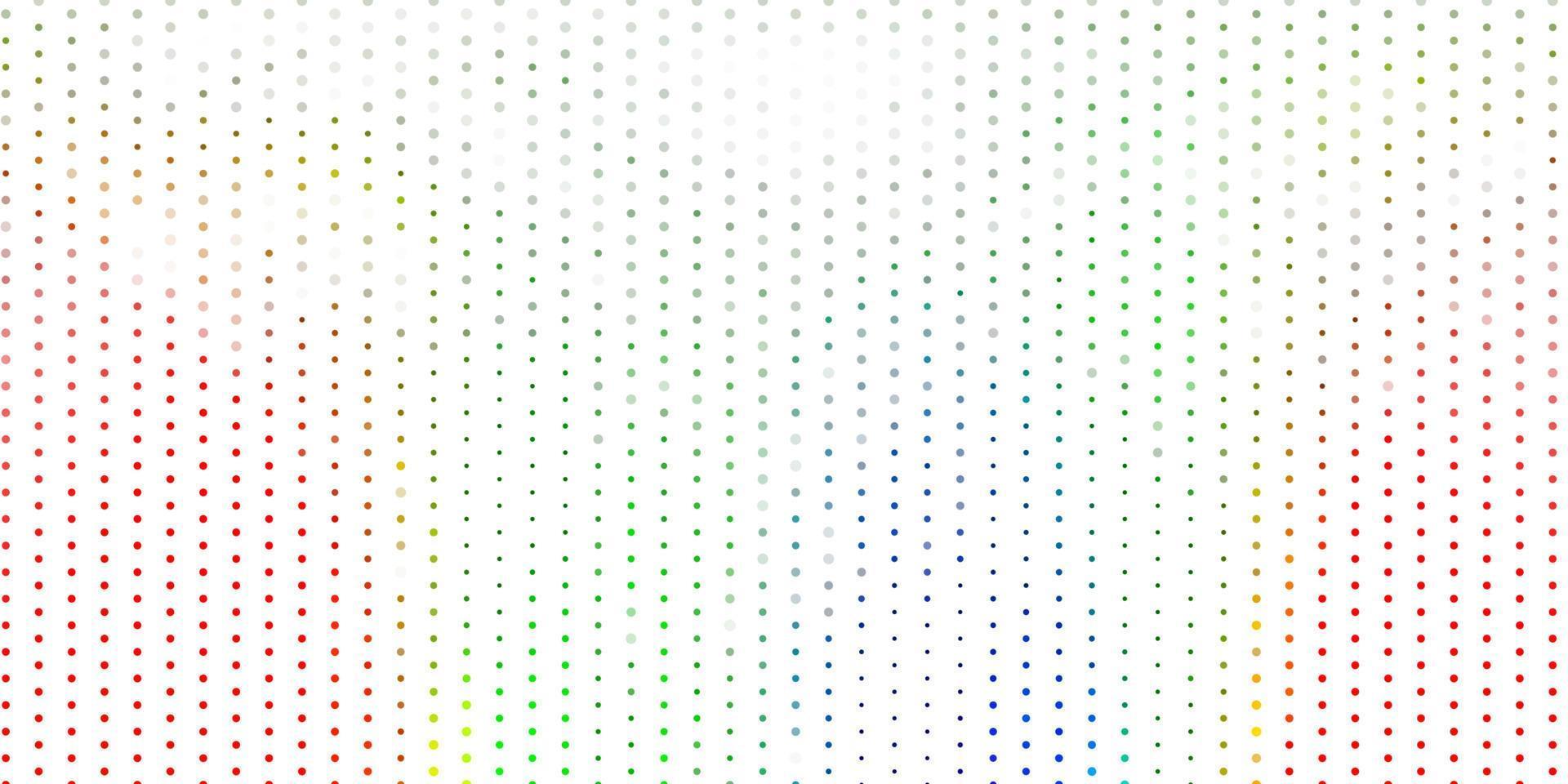 Light multicolor vector background with spots.