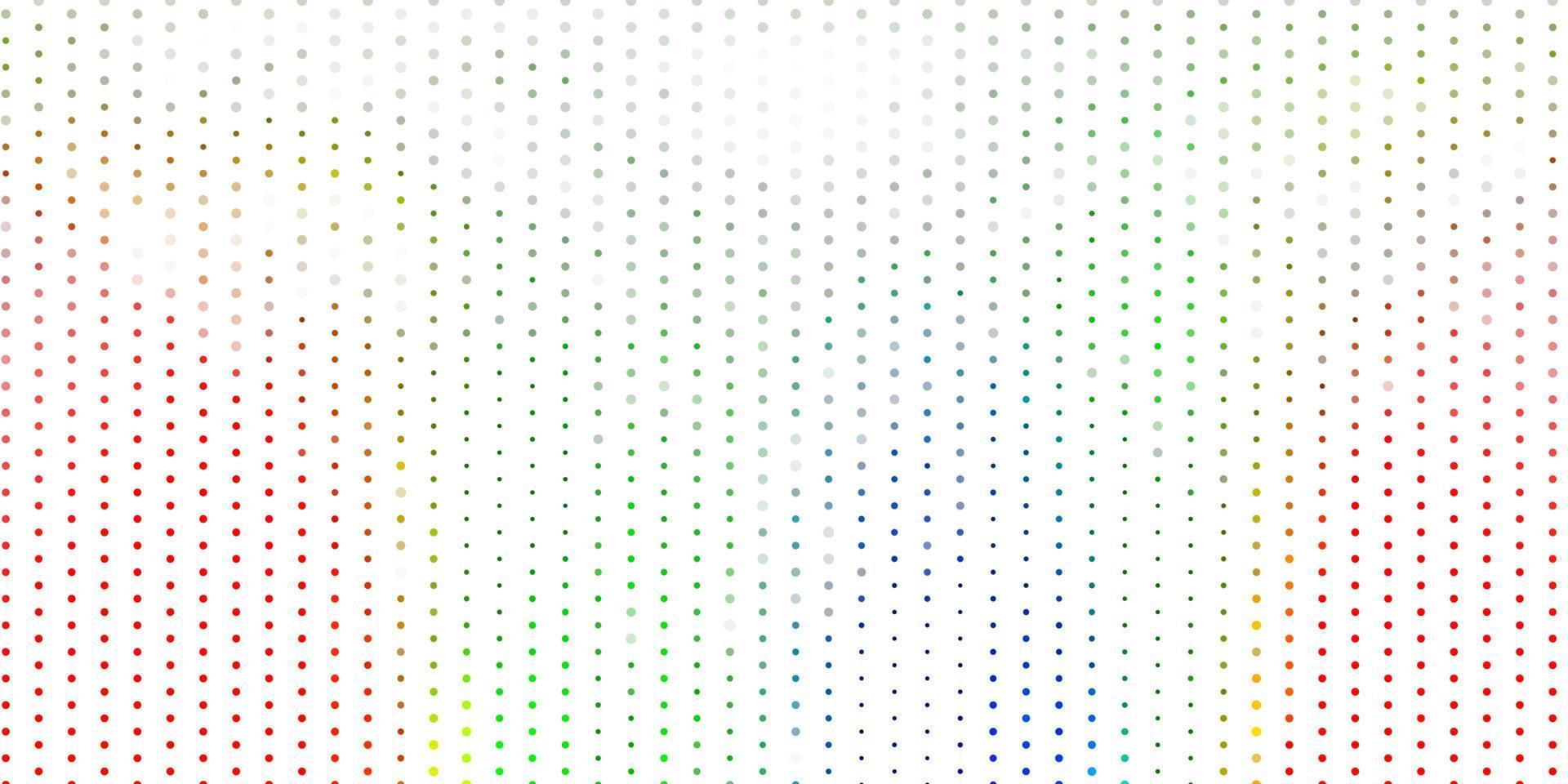 Light multicolor vector background with spots.