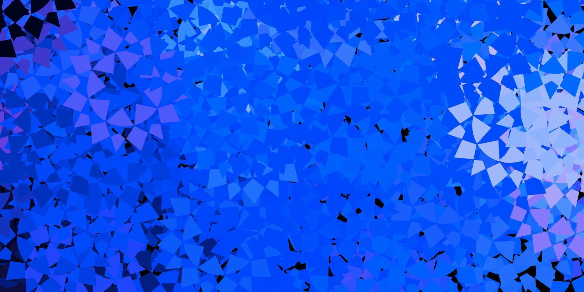 Light blue vector pattern with polygonal shapes.