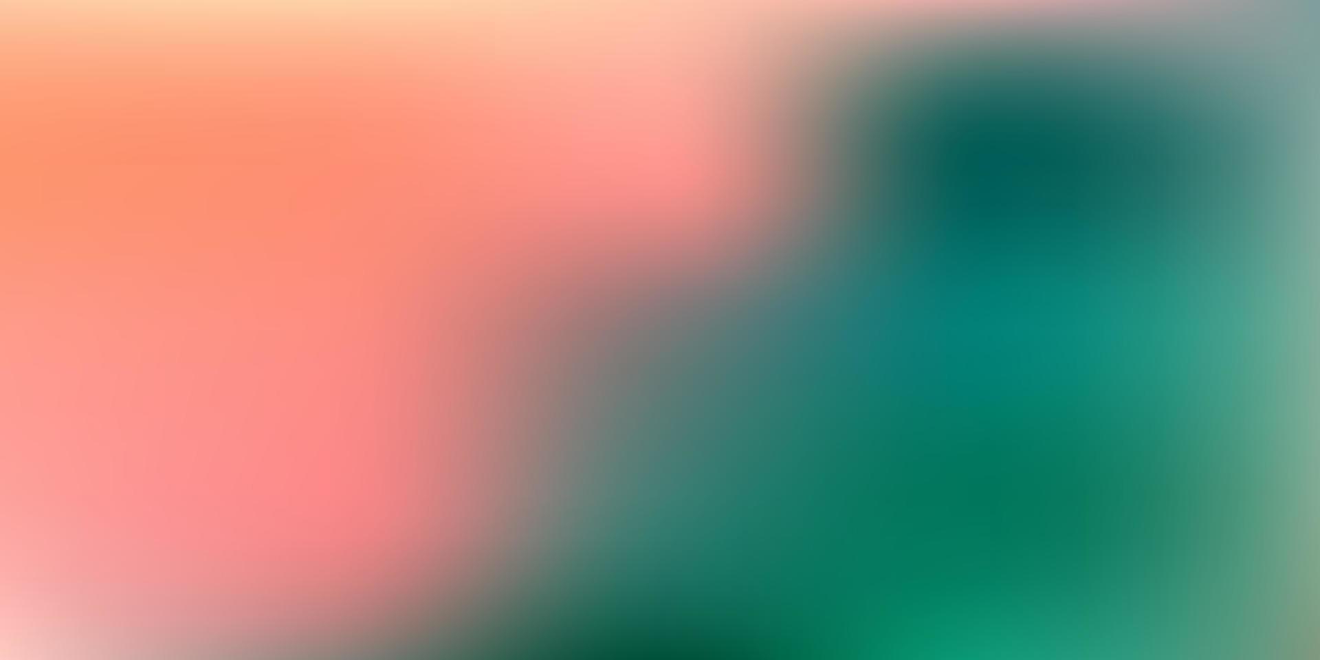 Light blue, green vector abstract blur drawing.