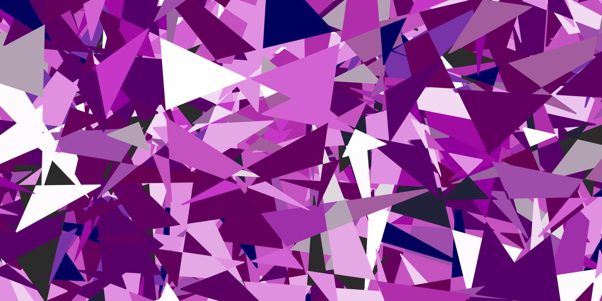 Light purple vector background with polygonal forms.