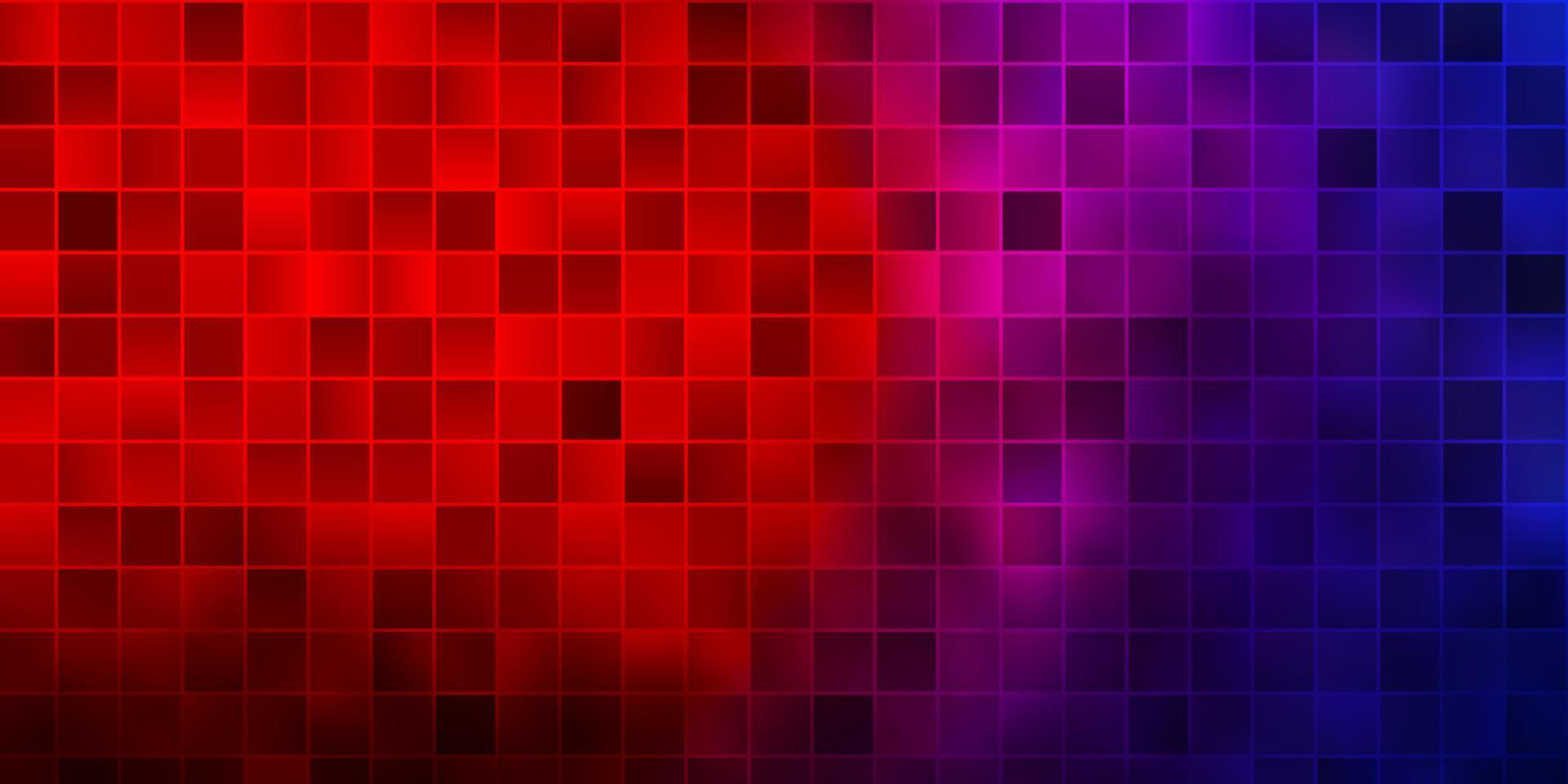 Light Blue, Red vector texture in rectangular style.
