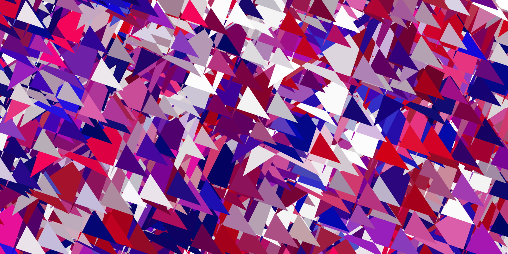 Light purple, pink vector background with triangles. 12248732 Vector