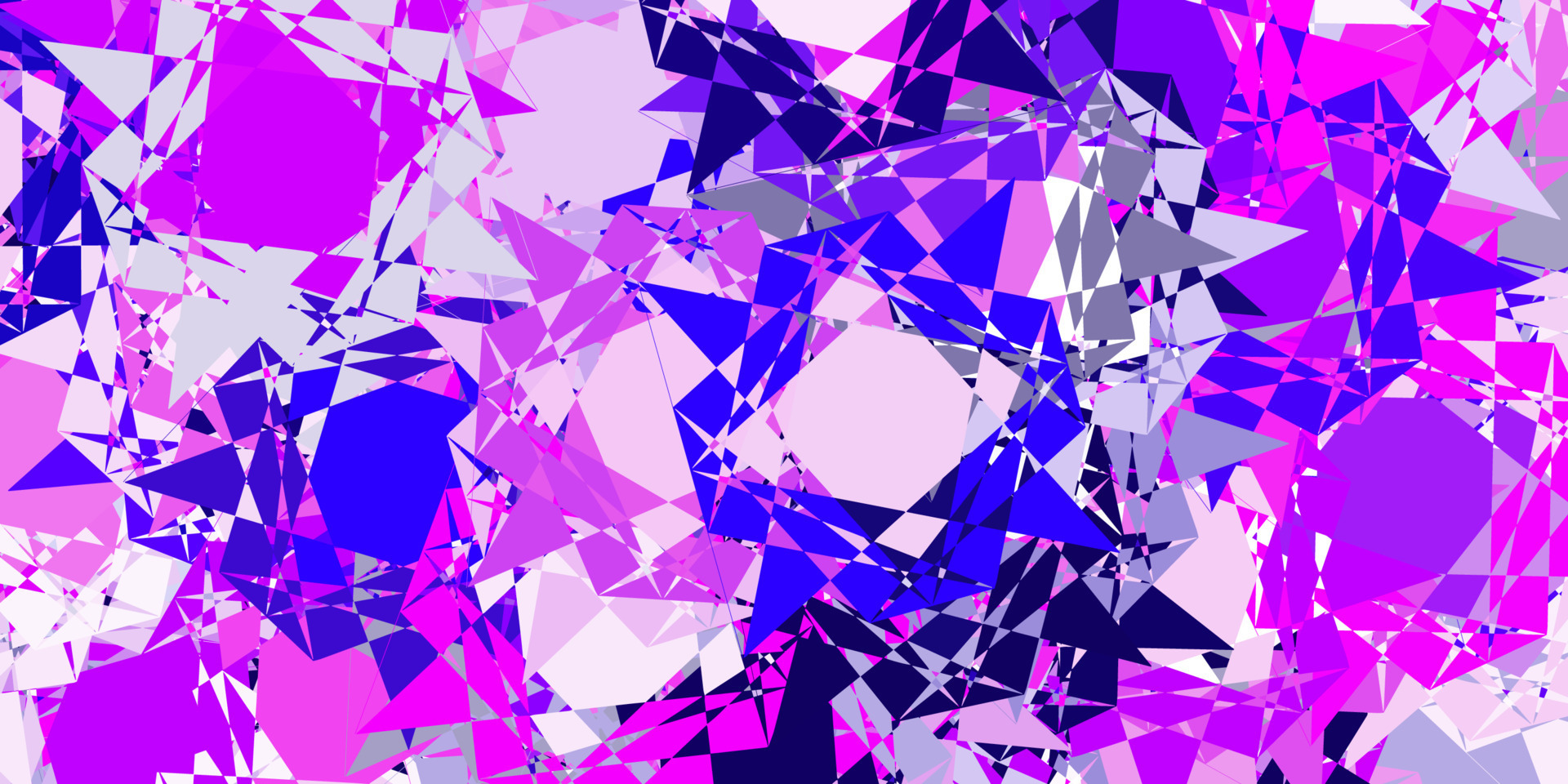 Light purple, pink vector background with triangles. 12248842 Vector