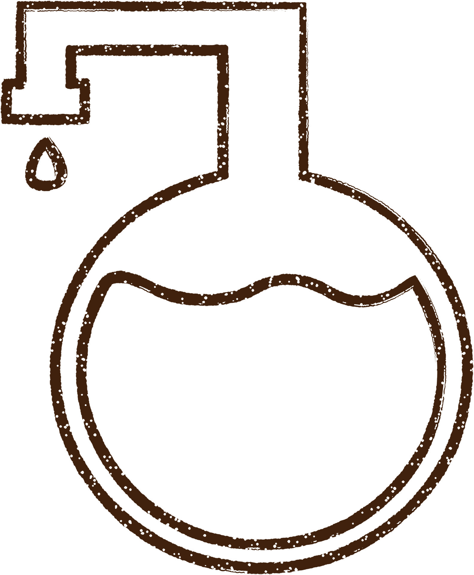 Science Experiment Charcoal Drawing 12249244 Vector Art at Vecteezy