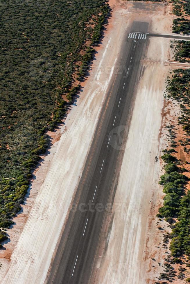 Small desert airport in Australia Monkey Mia photo