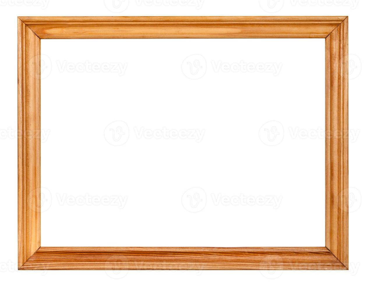 vintage simple narrow wooden picture frame photo