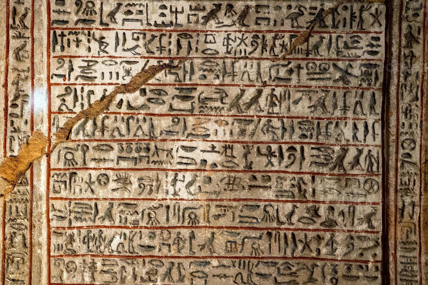 Luxor Egypt hieroglyphics photo