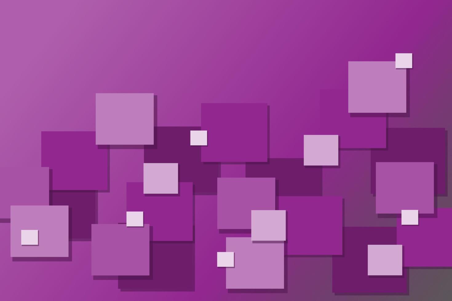 square abstract background with purple gradient color vector