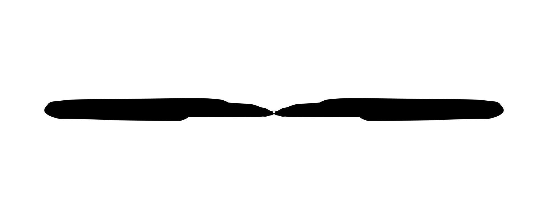 Pair of Eels Silhouette for Logo, Pictogram, Website, Apps and or Graphic Design Element. Vector Illustration