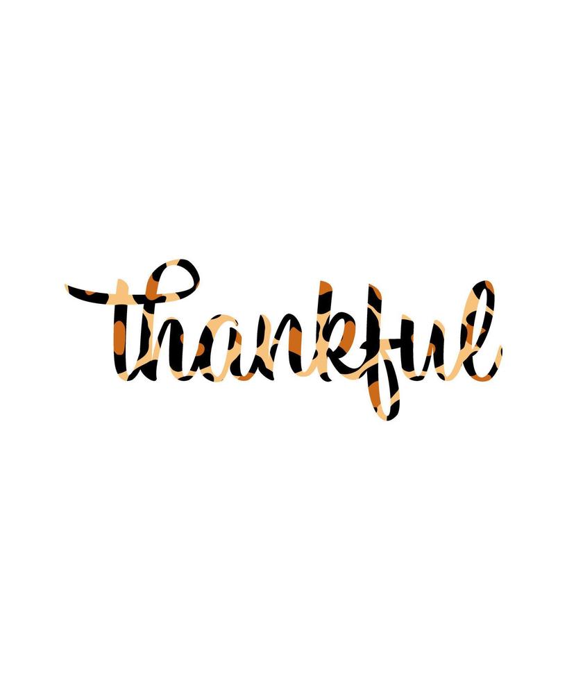 Thanks giving logo vector illustration design